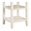 1 table de hauteur comptoir avec 2 tablettes