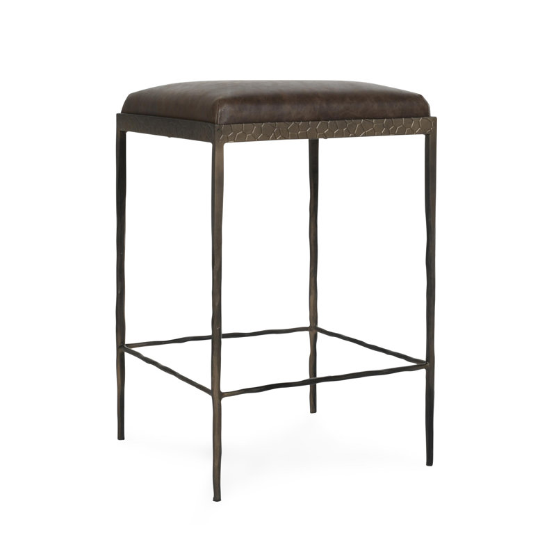 Tabouret de comptoir Bose, Brun cacao