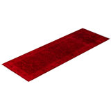 Overdyed Hand-Knotted Wool Modern-Contemporary Pink Runner 2' 6" x 7' 6"