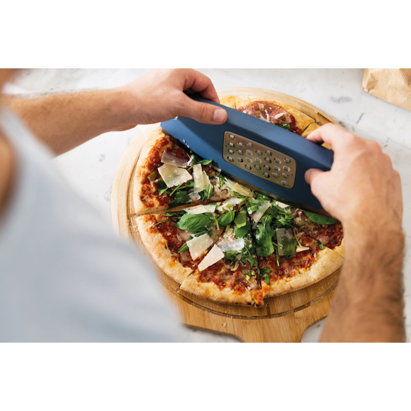 BergHOFF Leo Blue Pizza Slicer with Grater