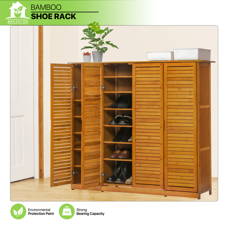 12 Pair Shoe Rack Magshion