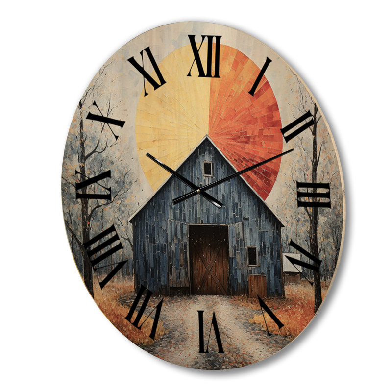 Horloge murale Saajan, Moyenne