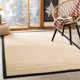 Auckland Jute Maize/Black Area Rug