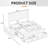 Afore Queen Platform Bed with 6 Storage Drawers and Tall Headboard-837493678