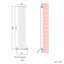Quackenbush Vertical Designer Radiator-1277270888