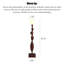 Lampe sur pied American Retro