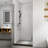 36'' - W x 72'' H Folding / Bi-Fold Door Frameless Shower Door with