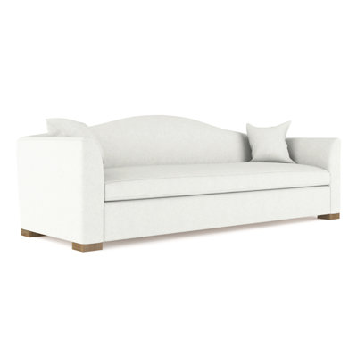 Horatio Camelback Taper Curved-Arm Sofa