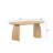 Racetrack Oval Dining Table with Double Pedestal Base-1182661236