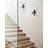Arshiya Steel LED Wallchiere-1831490639