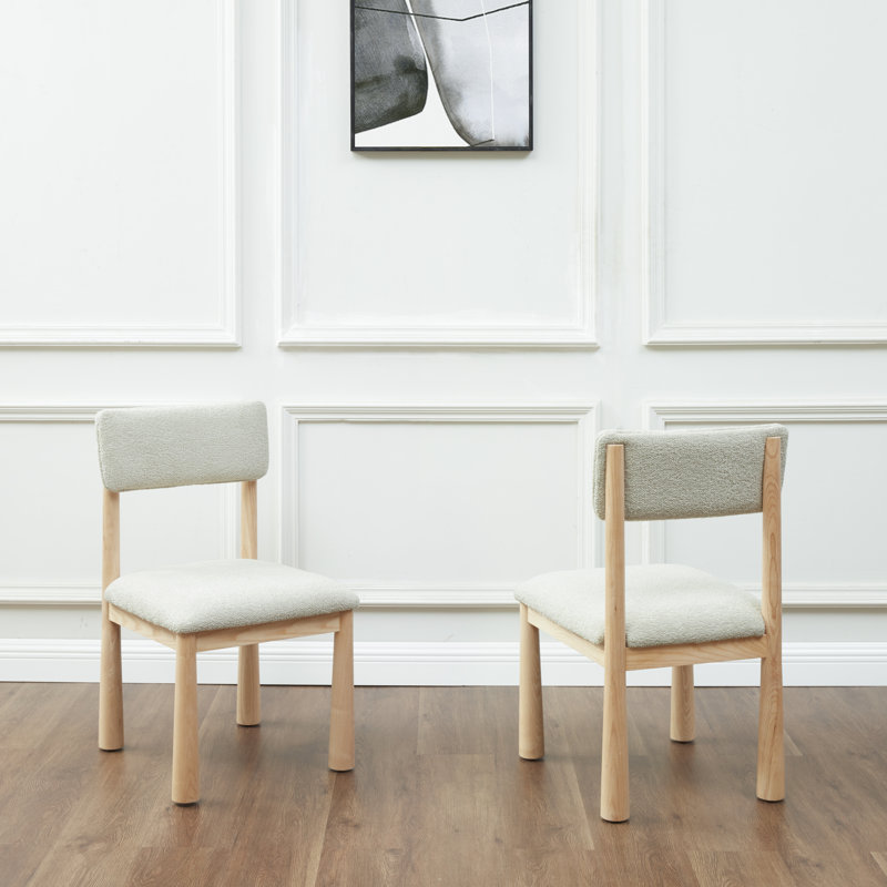 Boston Boucle Dining Chair, Taupe