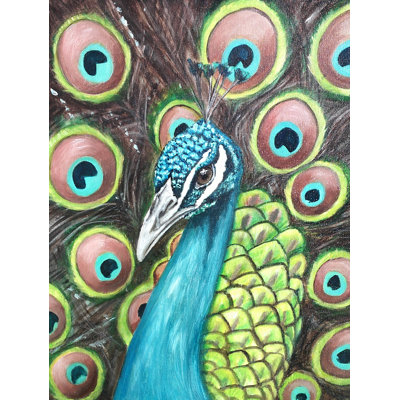 Paon par Amy Valiante - reproduction d'art