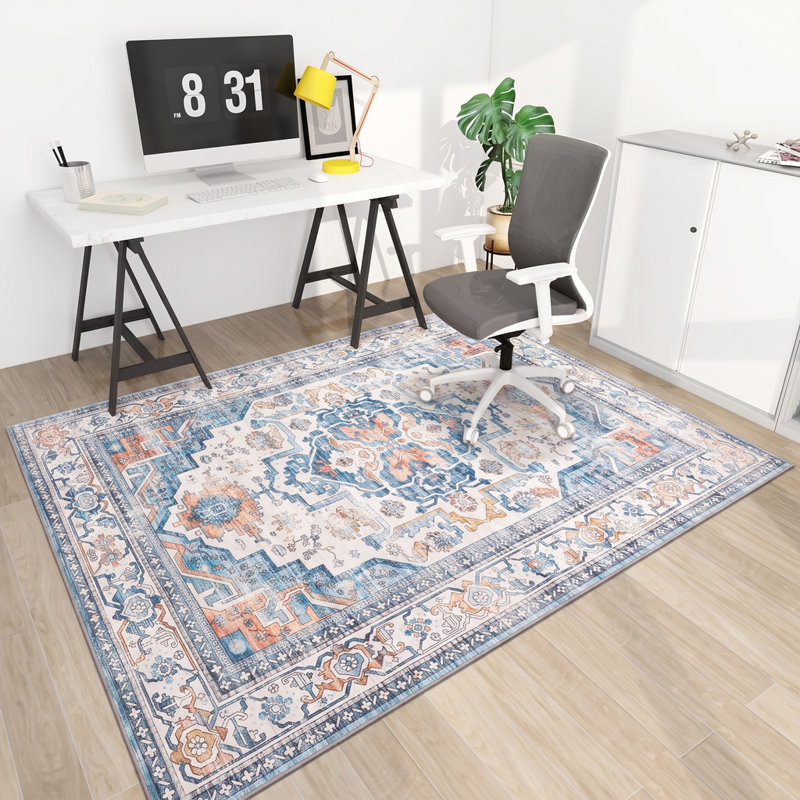 Protecteur de plancher de tapis de chaise et rehausseur de style pour les espaces de bureau à domicile ou de salle à manger