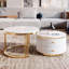 Table basse gigogne 2 tiroirs Design