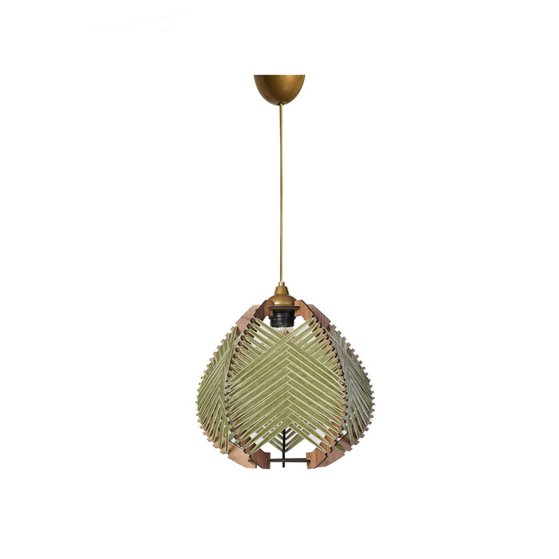 Chandle - Light Pendant, Light Green/Gold