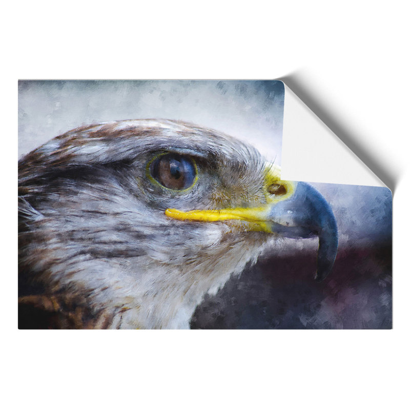 Golden Eagle Painting - Frameless Print, 42cm H x 59cm W x 0.1cm D