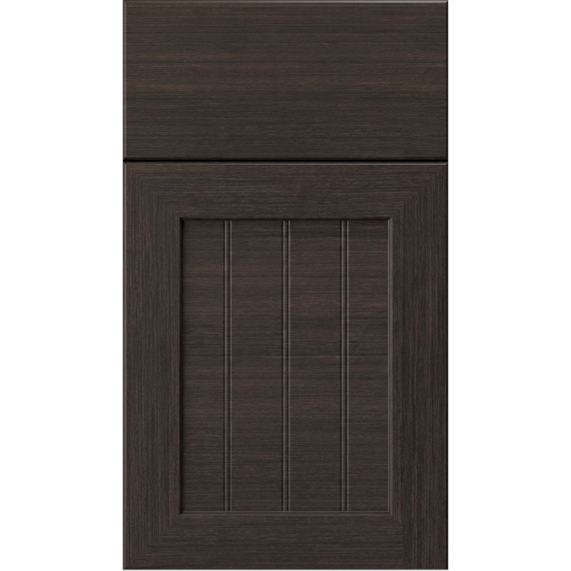 Dwelling Full Access Broadview Door Sample, Woodgrain Chillagoe, Manufactured Wood (Thermofoil)