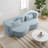 Boneless 2-In-1 Folding Convertible Sofa Bed - 78 Inch Boneless Teddy Loveseat Sleeper, Foldable Floor Futon Couch With Pillow, Pull-Out Modular Matress For Small Spaces (Living Room/Bedroom/Dorm)-1793076942