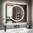 LED Bathroom Mirror with Frontlit and Backlit-1437553089