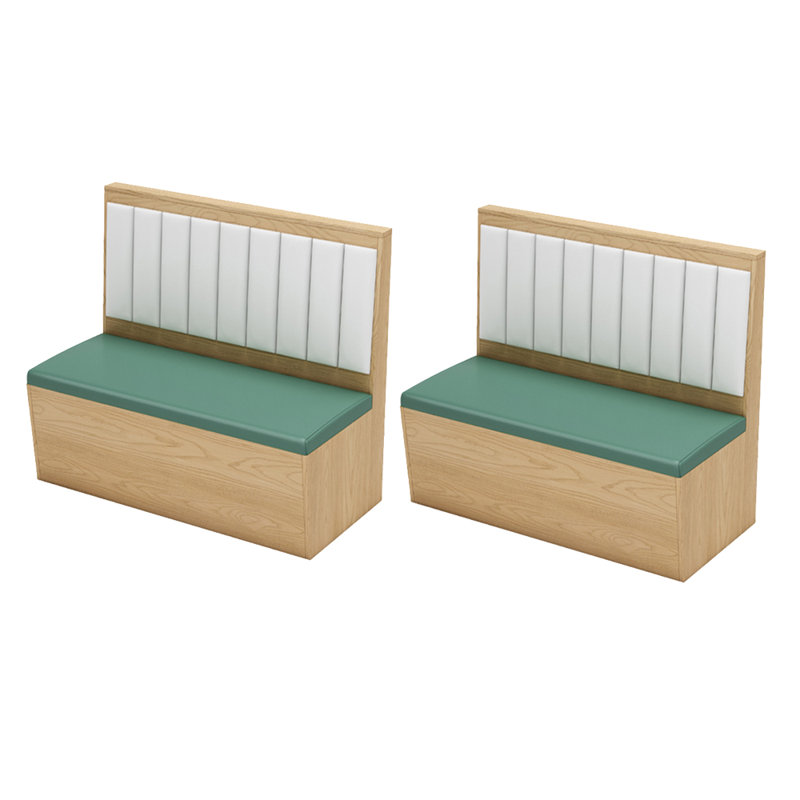 Banc rembourré en similicuir Modern Modern