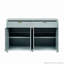 Sophisticated Sideboard Cabinet with Multiple Storage Options and Artistic Design-113296275