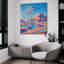  «Crystal Palm Oasis» par Rey Klimt, art mural en verre acrylique, 36 po x 36 po-41827337