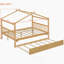 Lit double pleine grandeur avec lit gigogne simple-919024766