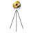 Milana 1 Light Silver Tripod Floor Lamp-1036019970-1036019971