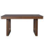 Ensemble de table de salle à manger extensible 7 pièces, table de ferme avec rallonge 18 ", table de cuisine en bois rustique 78" et chaises 6 pièces-867305236