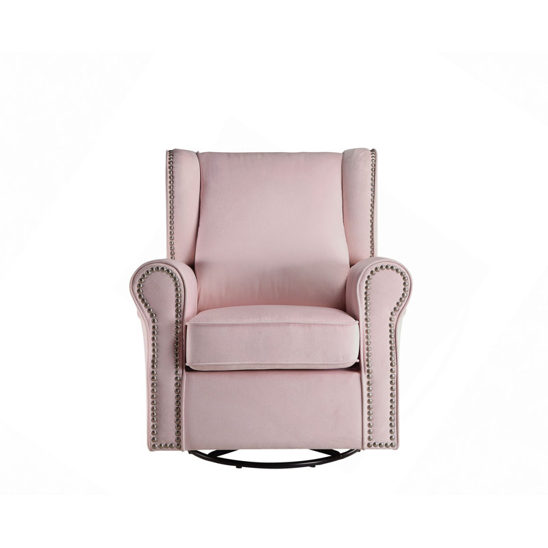 Fauteuil coulissant en tissu avec pivot