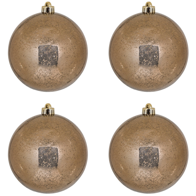 Ornement boule de mercure brillant, Mercure moka