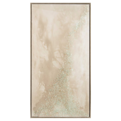 Sepia Abstract I Print by Mary Hong