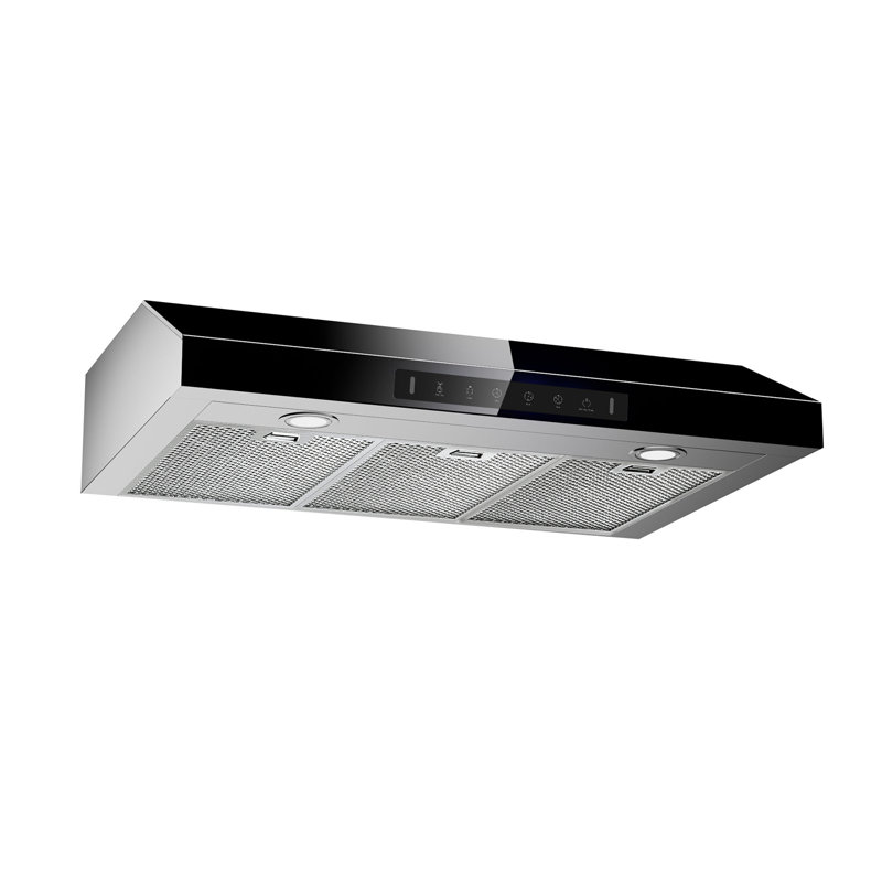 Contrôle de mouvement silencieux à 3 vitesses de la hotte de cuisine en acier inoxydable 36 po 600 CFM VIKIO, répertorié ETL