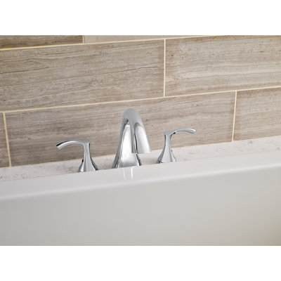 Gerber Antioch Double Handle Deck Mounted Roman Tub Faucet Trim In Chrome