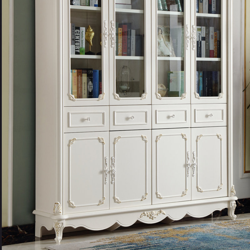 American style light luxury bookcase