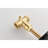3/4" Cast Metal Volume Control - Corrosion Resistance Brass Handle Matt Black 3.56 In. X In Valve Adjustable 1.8 Lb