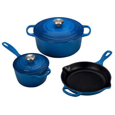 Le Creuset Enameled Cast Iron Oval Dutch Oven with Lid