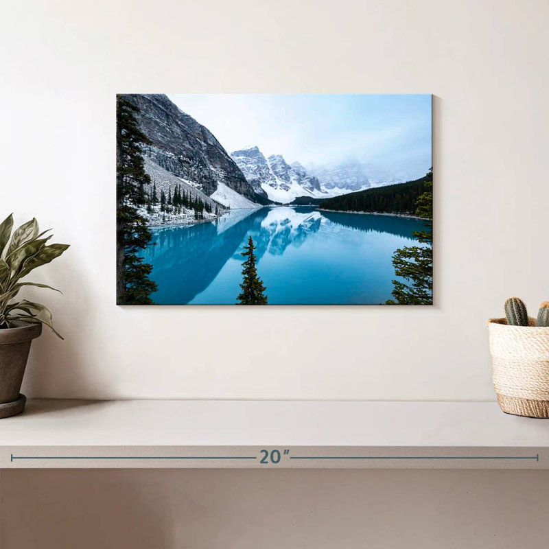 Alvord Moraine blanc hiver, H 8 po x l 12 po