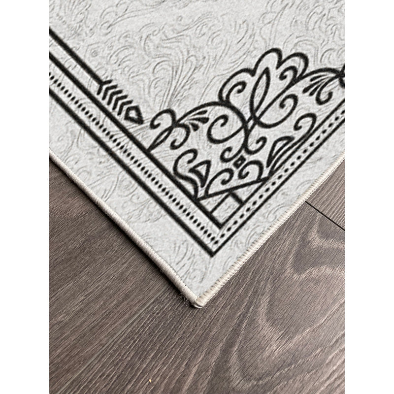 Tapis en coton Dayanara, Rectangle 5 pi 3 po x 5 pi 11 po