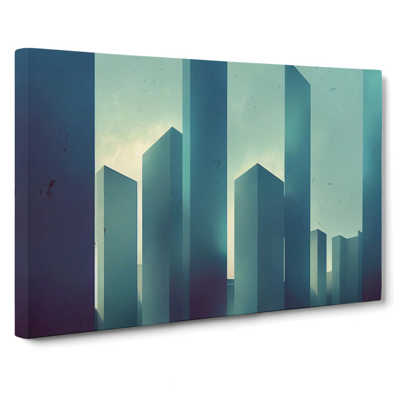 Futuristic Buildings Architecture Vol.3 - Wrapped Canvas, 35cm H x 50cm W x 3cm D