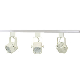44'' 3 -Light Track Track Kit with Dimmable and Adjustable Head