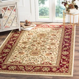 Klose Oriental Ivory/Red Area Rug