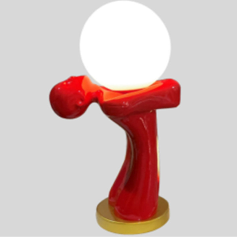 Lampe de fantaisie en résine Rossi
