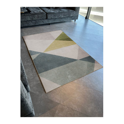 Tapis à motif géométrique triangulaire Sydney Sydney