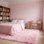 Tapis rose doux moelleux avec envers antidérapant-565700288