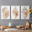 " Seashell I " 3 - Pieces Painting Print-28888305