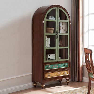 Vitrines en bois massif Bule