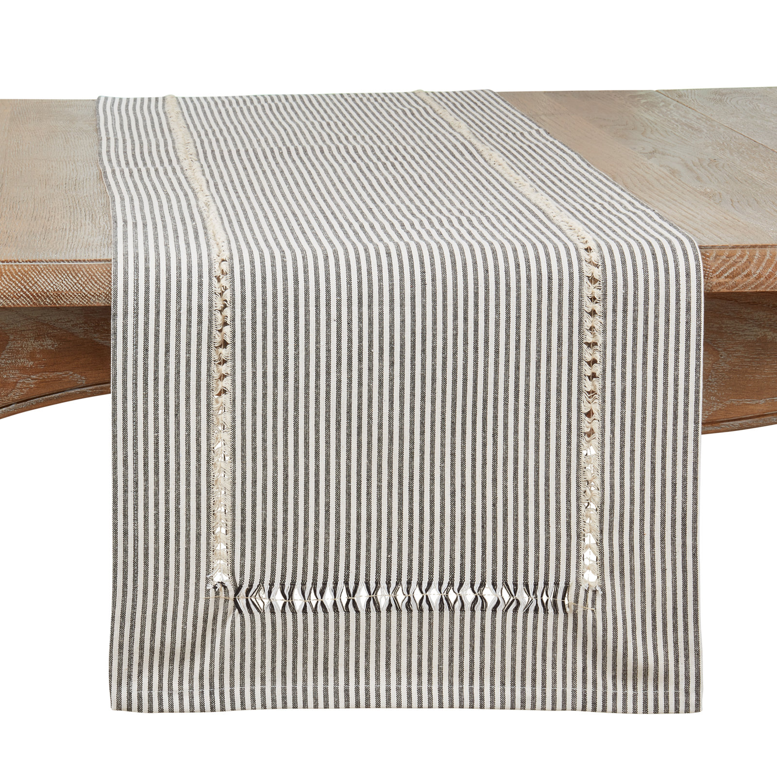 Jaylin Collection Striped Table Runnner, 54" x 16"