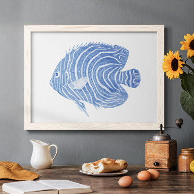 " Blue & White Tropical Fish II "