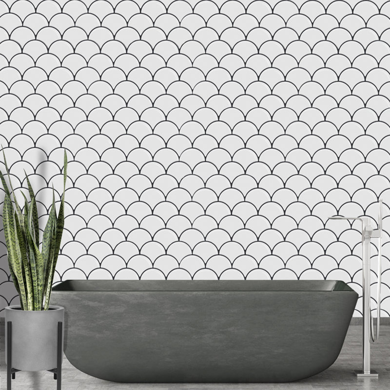 Non-Wall Damaging Tile Decal